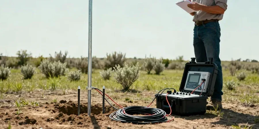 Electrical Resistivity Testing (VES) for Subsurface Investigation in Sudbury